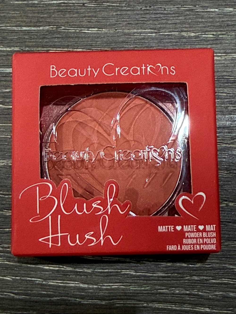 NWT Beauty Creations Blush Hush - Caress Me